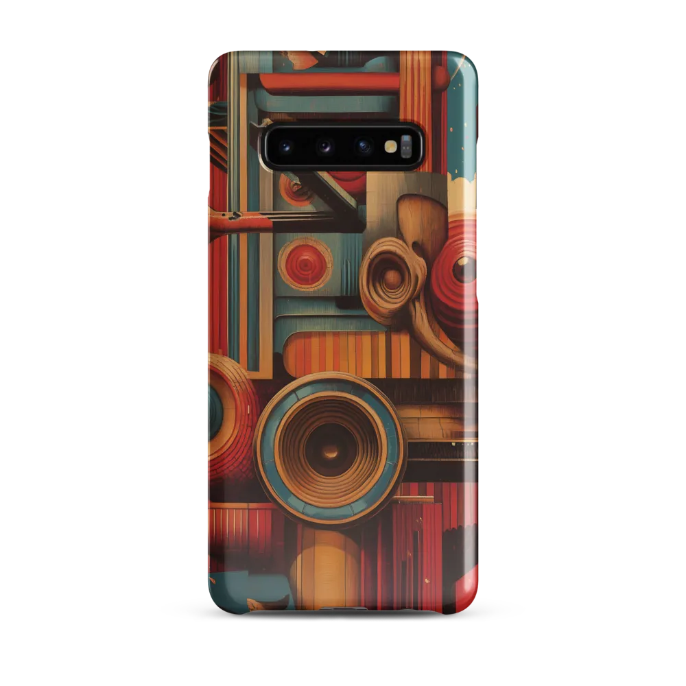 Geometric Symphony | Phone Case |  S10 Plus | Snap Case | Glossy