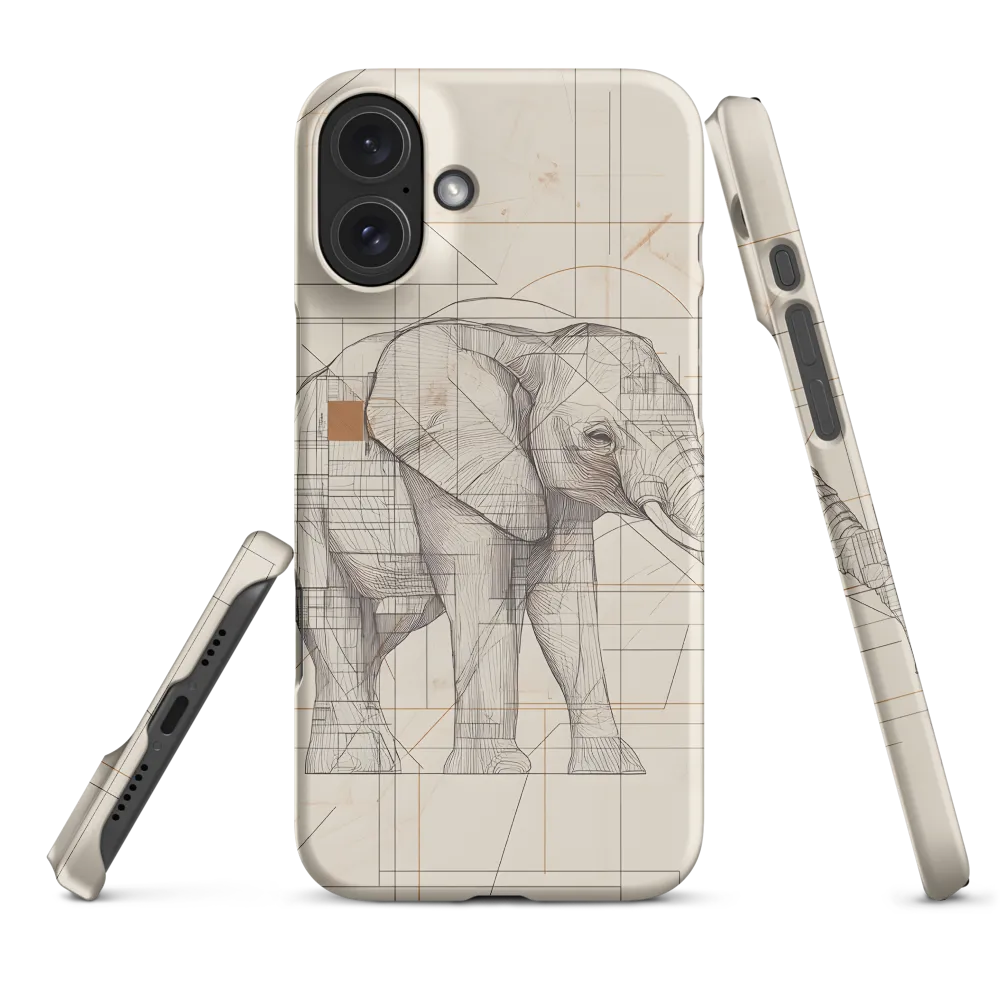 Geometric Elegance: The Steel Elephant