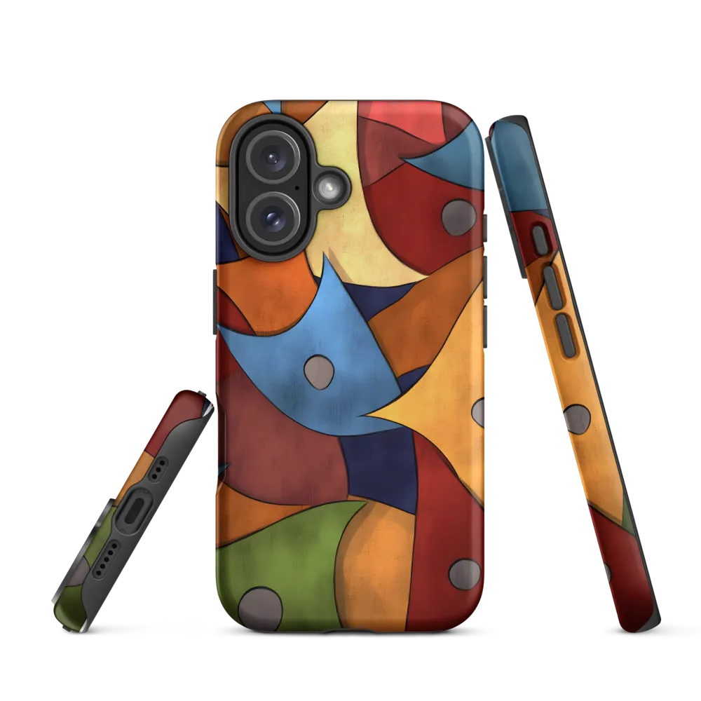 Vibrant Interplay of Shapes | Phone Case