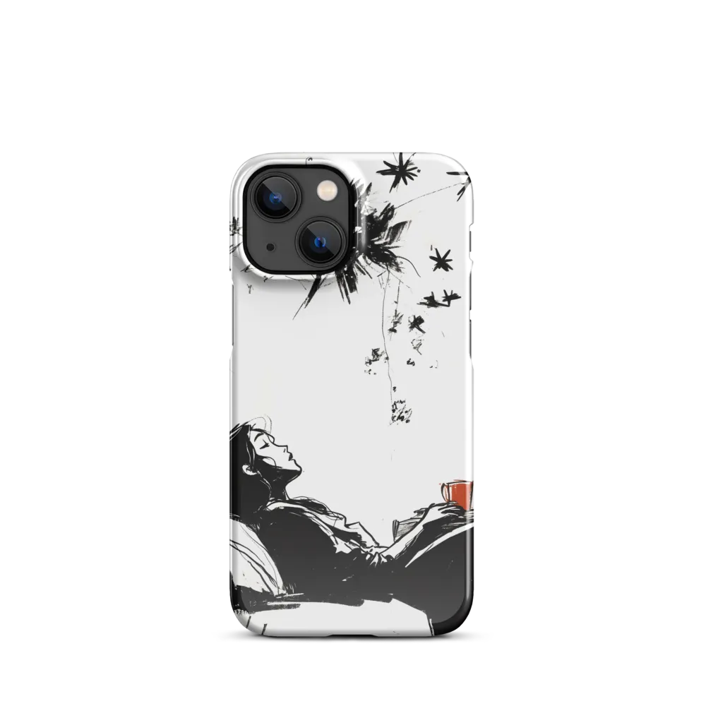 Contemplative Serenity | Phone Case |  13 Mini | Snap Case | Glossy