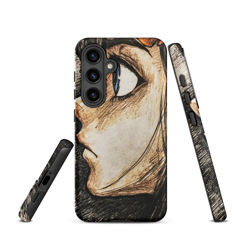 Reflections in Profile | Phone Case |  S24 | Tough Case | Matte
