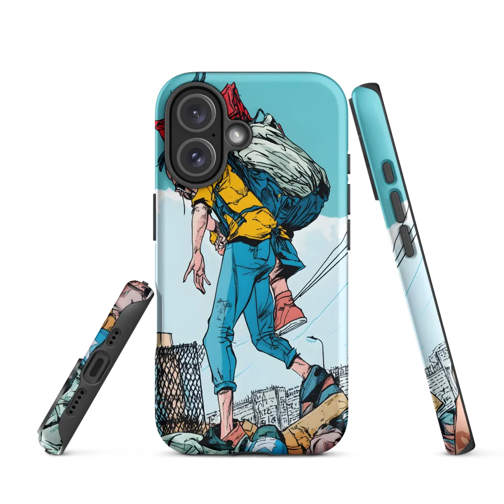 Resilience on the Urban Path | Phone Case