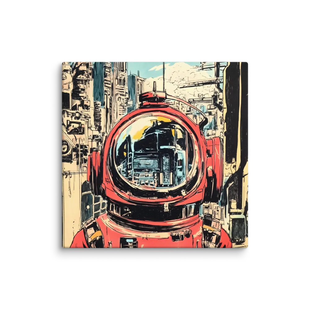 Reflections of Tomorrow | Canvas | 37″×37″