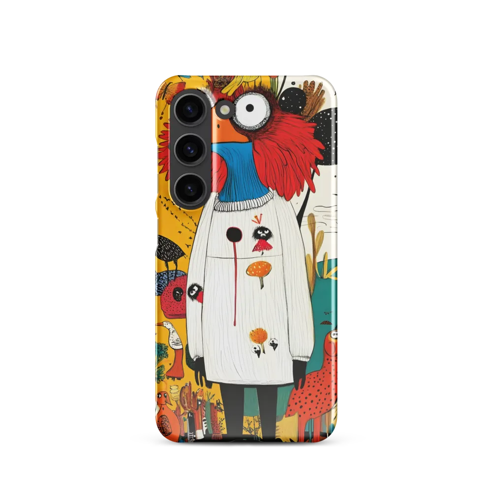Whimsical Bird's Embrace