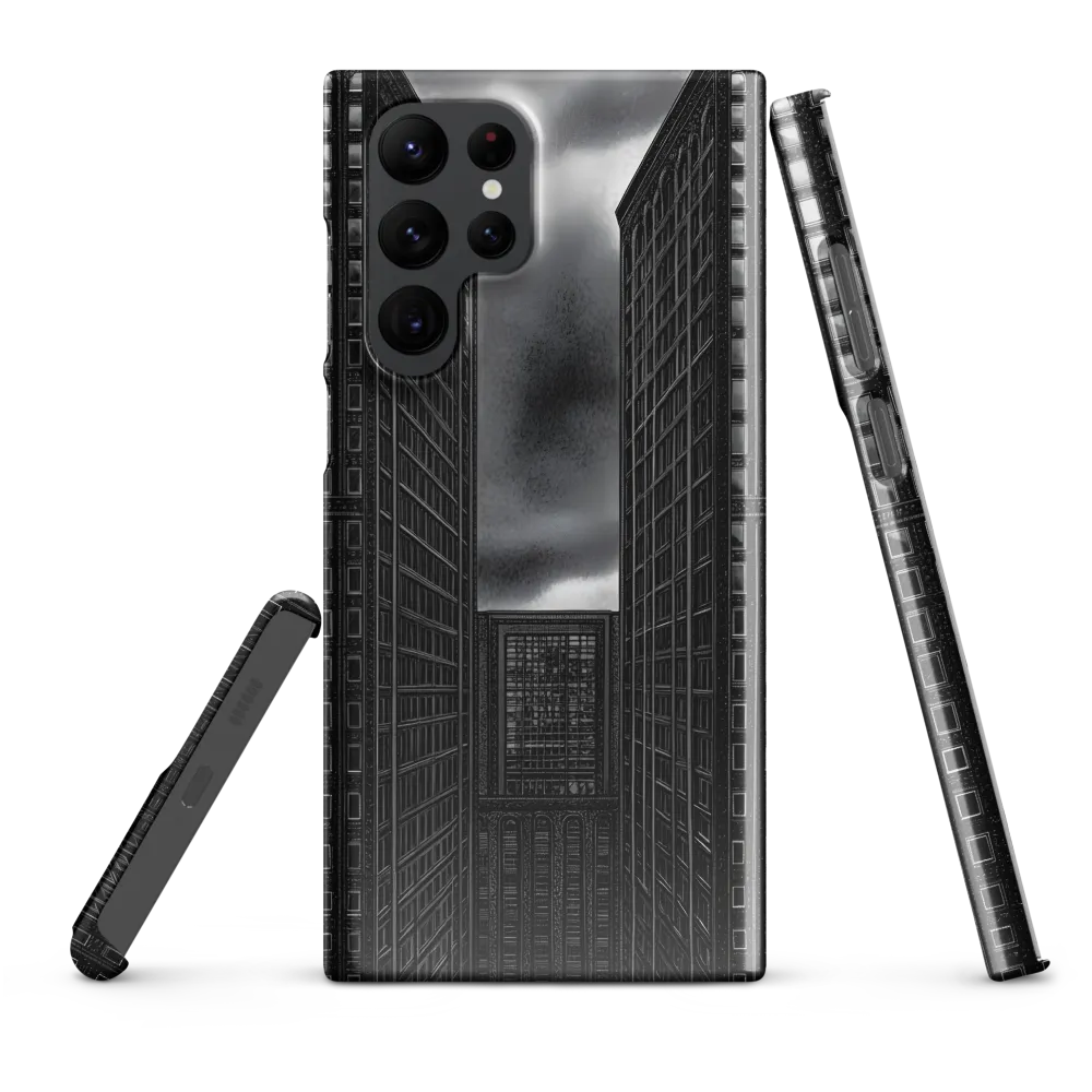 Between Towers: An Urban Reflection | Phone Case |  S22 Ultra | Snap Case | Glossy