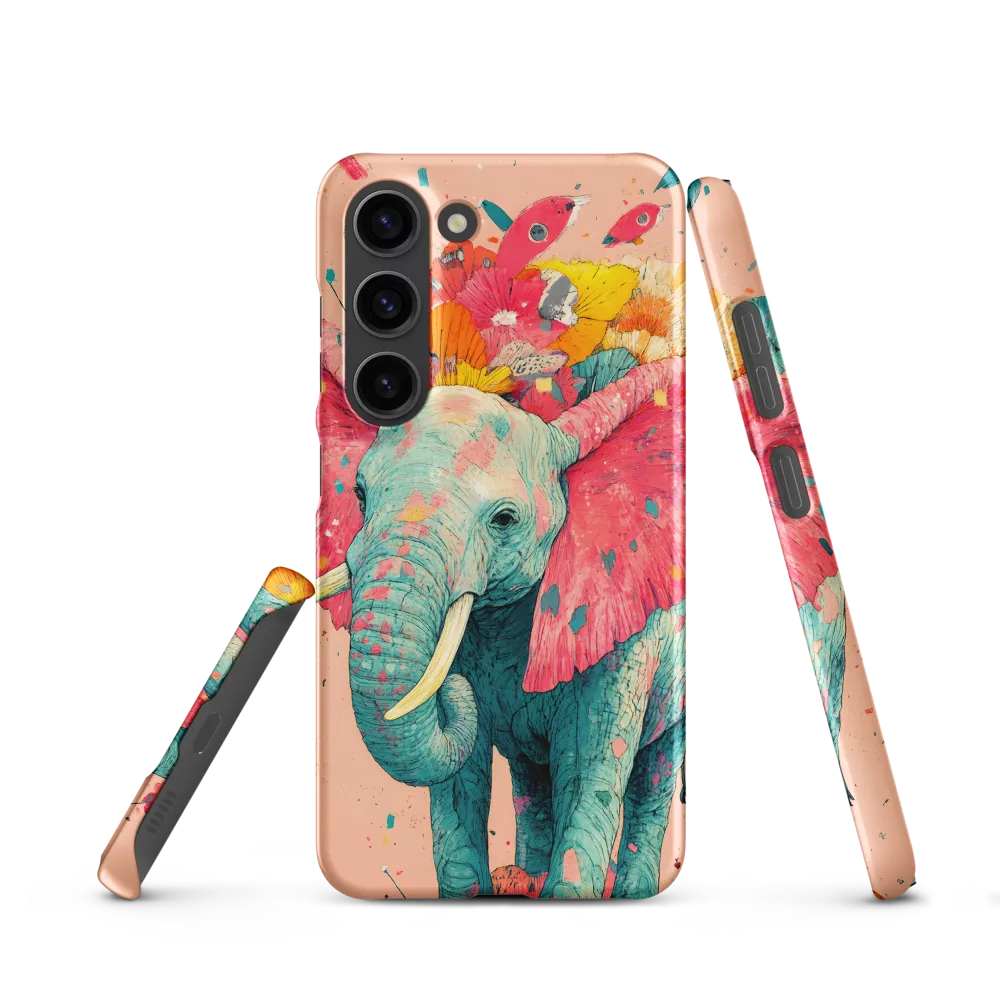 Whimsical Elegance: The Floral Elephant
