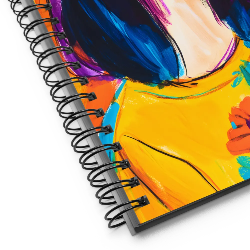 Vibrant Blossoms | Spiral Notebook