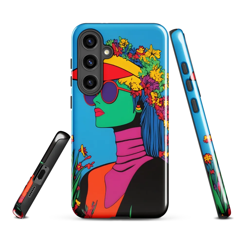 Botanical Elegance | Phone Case |  S24 Plus | Tough Case | Glossy