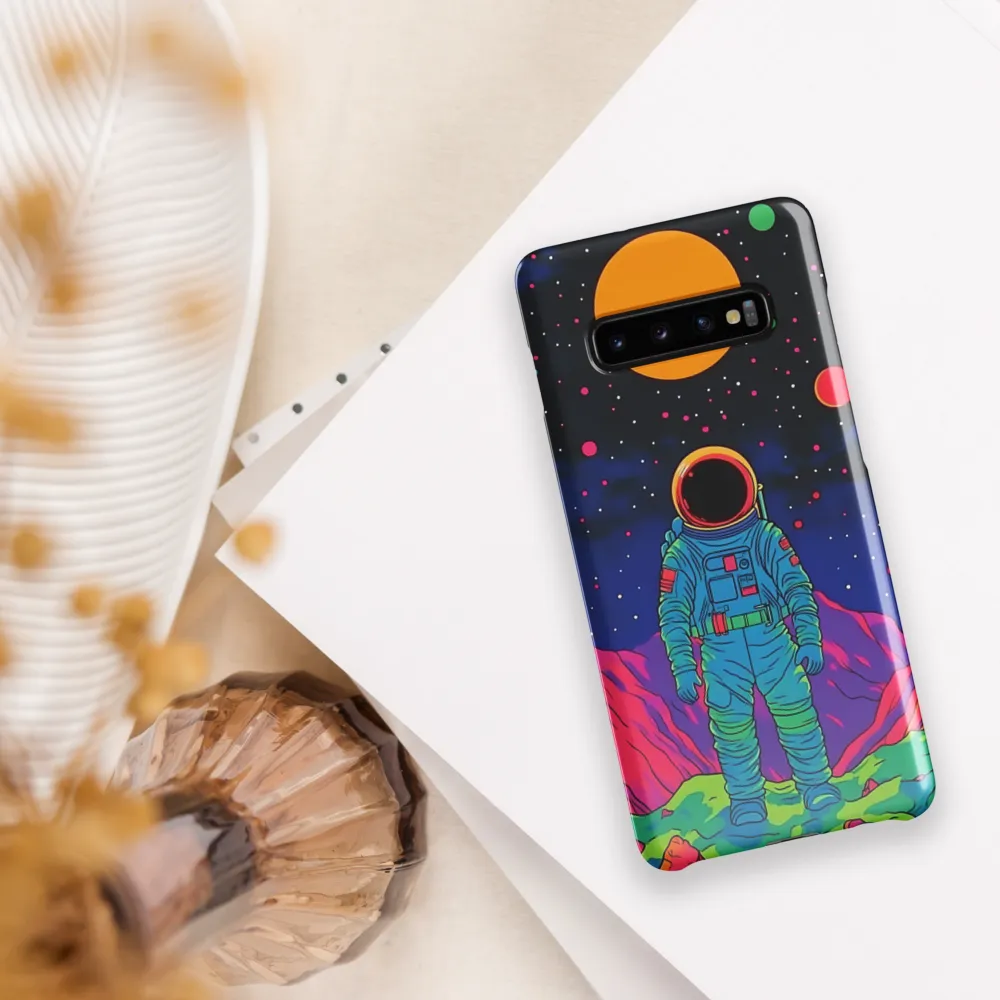 Into the Cosmic Unknown | Phone Case |  S10 Plus | Snap Case | Glossy