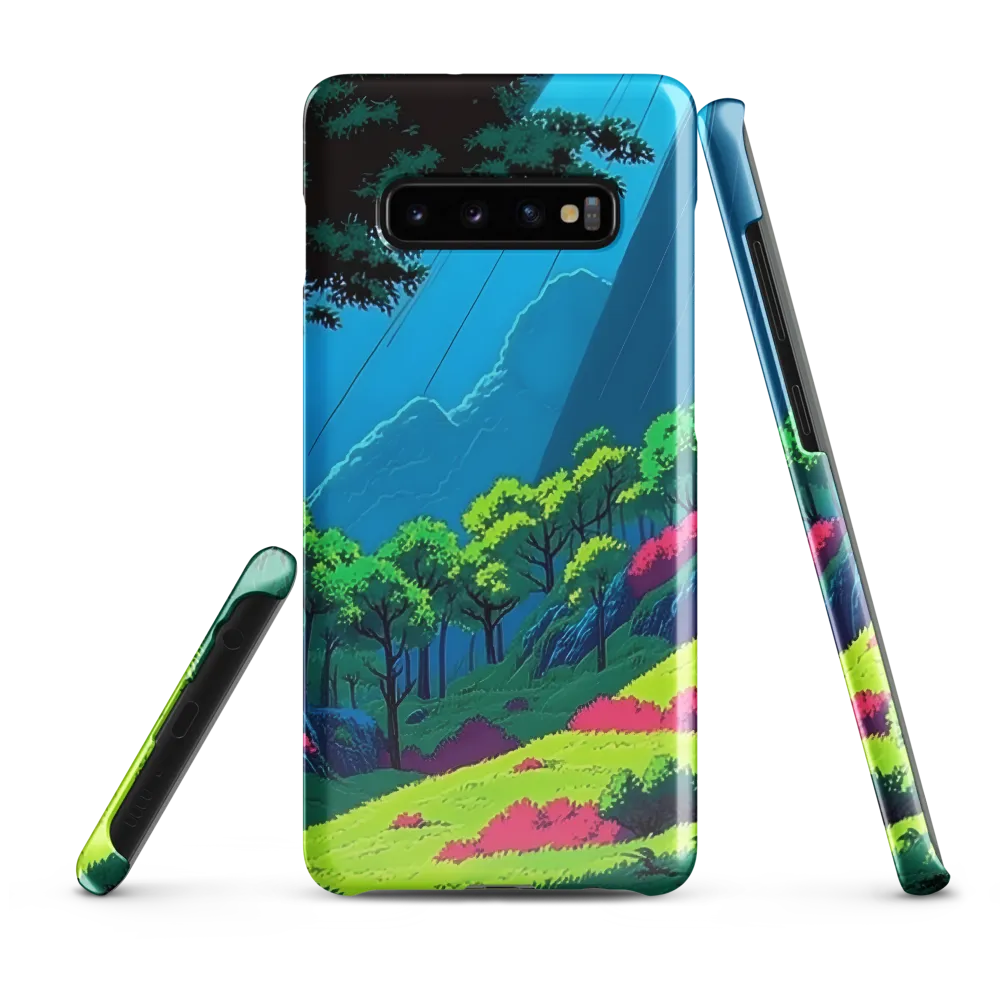 Whispers of a Vibrant Forest | Phone Case |  S10 Plus | Snap Case | Glossy