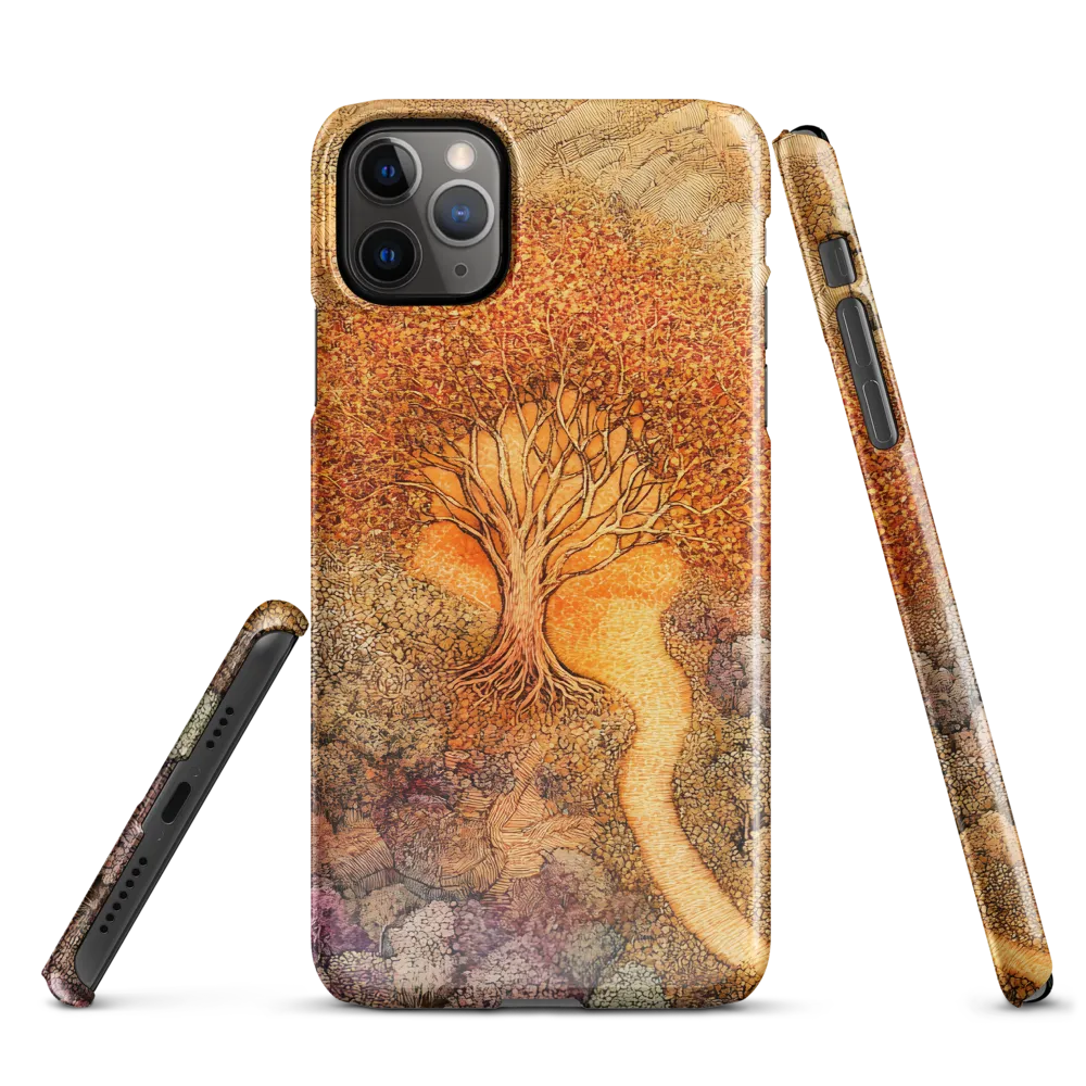 Pathway of Autumn Splendor | Phone Case |  11 Pro Max | Snap Case | Glossy