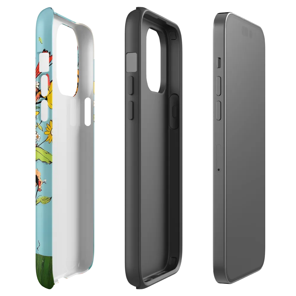Whimsical Bloom | Phone Case |  14 Pro Max | Tough Case | Matte
