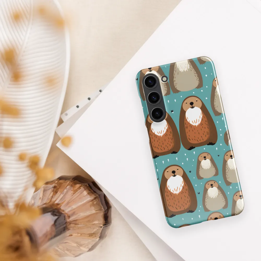 Whimsical Otter Pattern