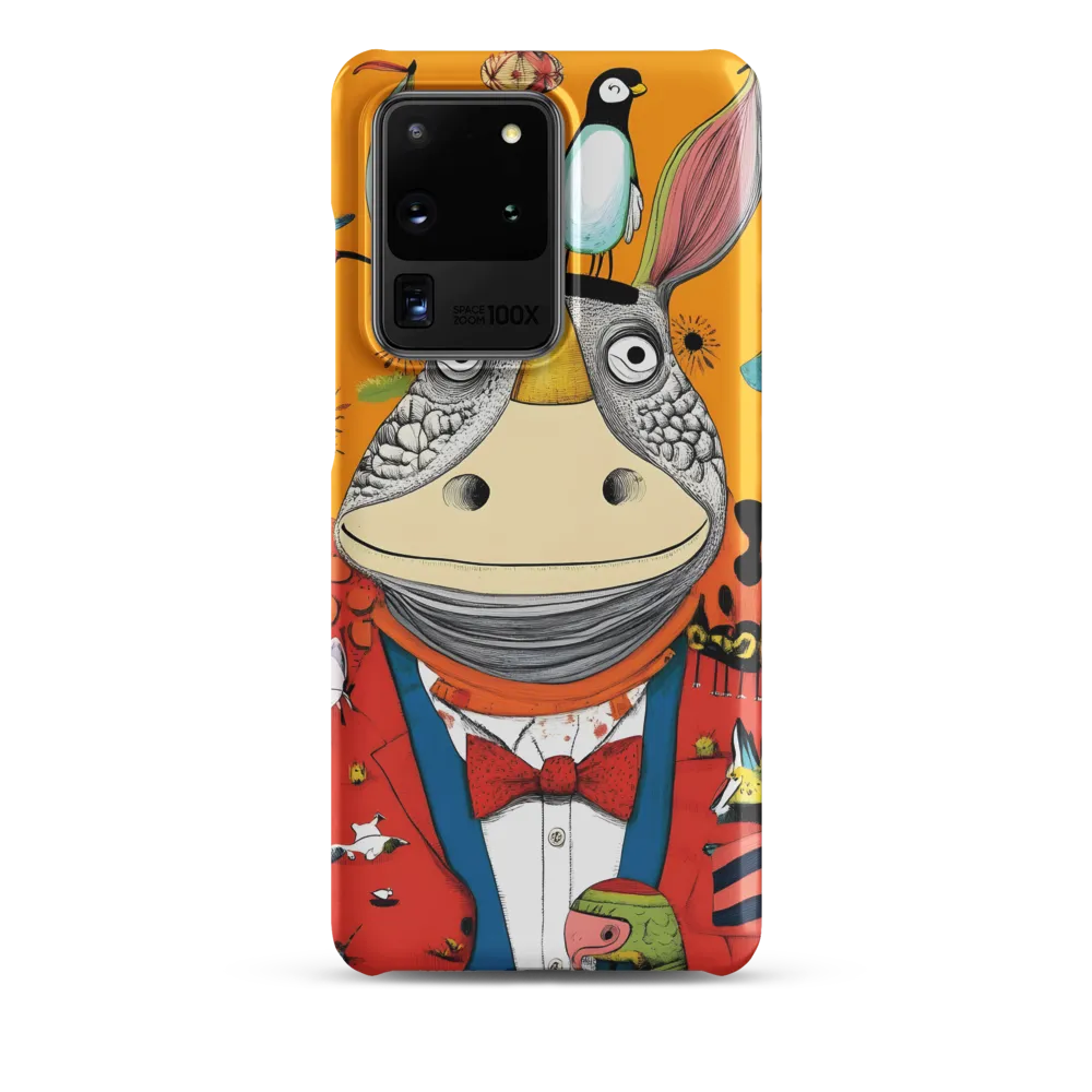Whimsical Rhinoceros: A Playful Encounter
