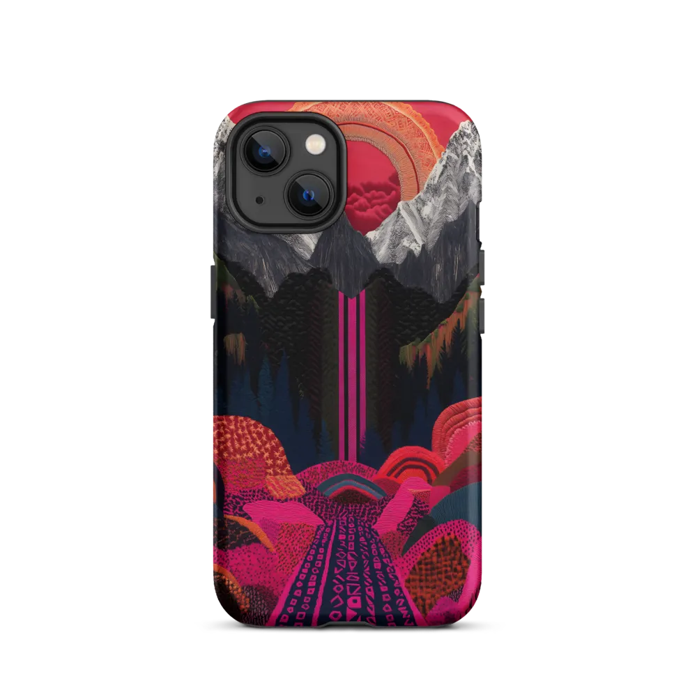 Ethereal Cascade: A Surreal Landscape