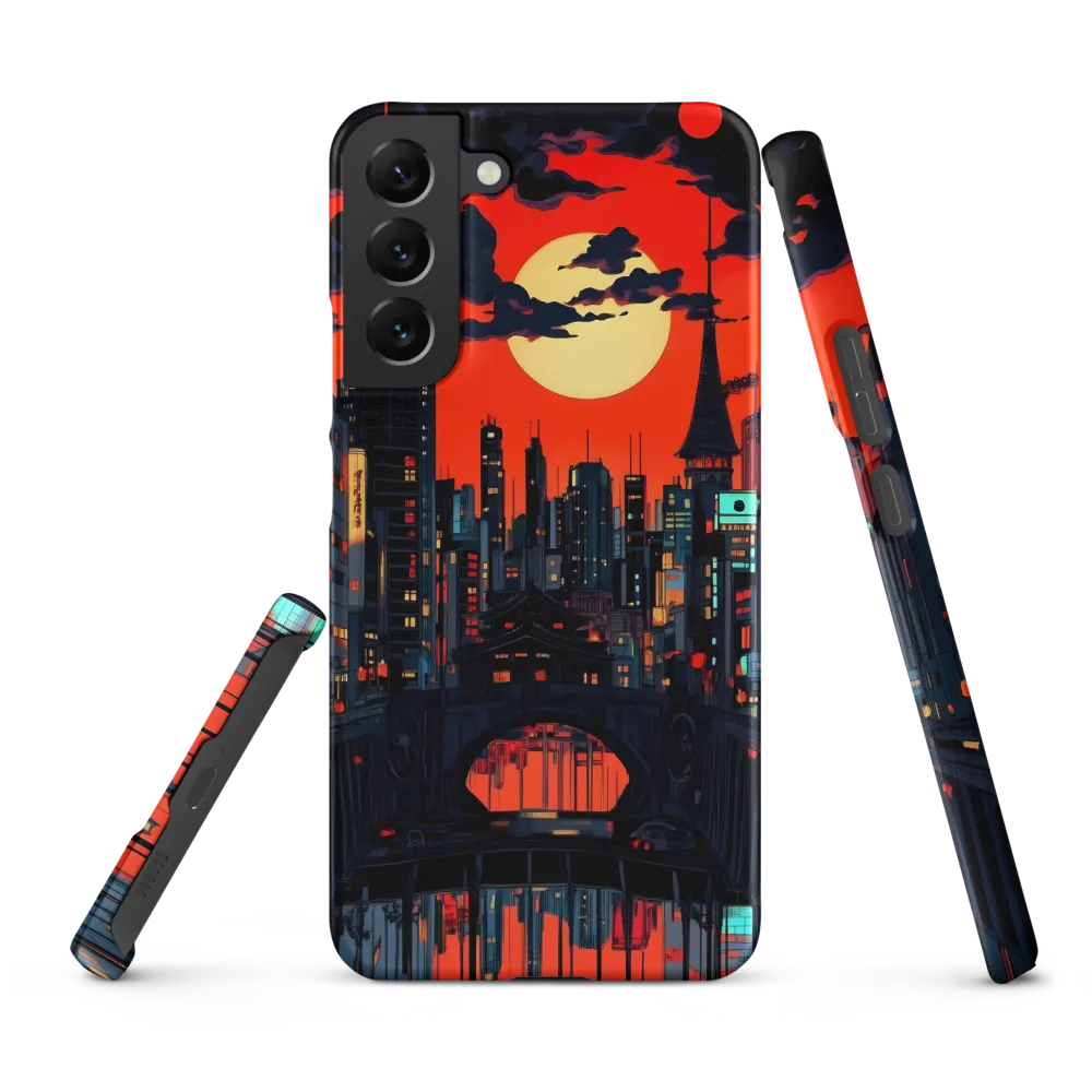 Nightfall in a Neon City