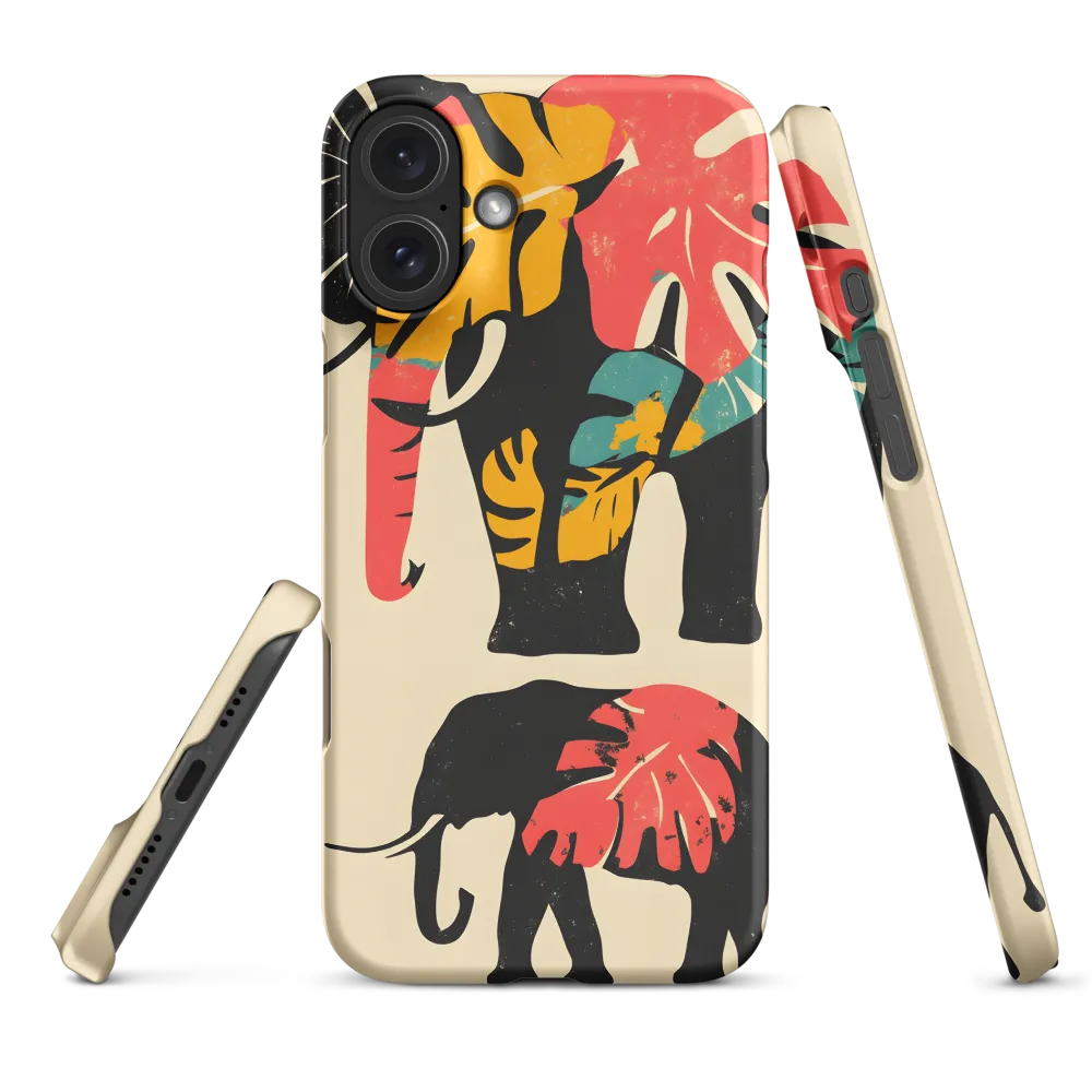 Tropical Elegance: The Elephant's Dance