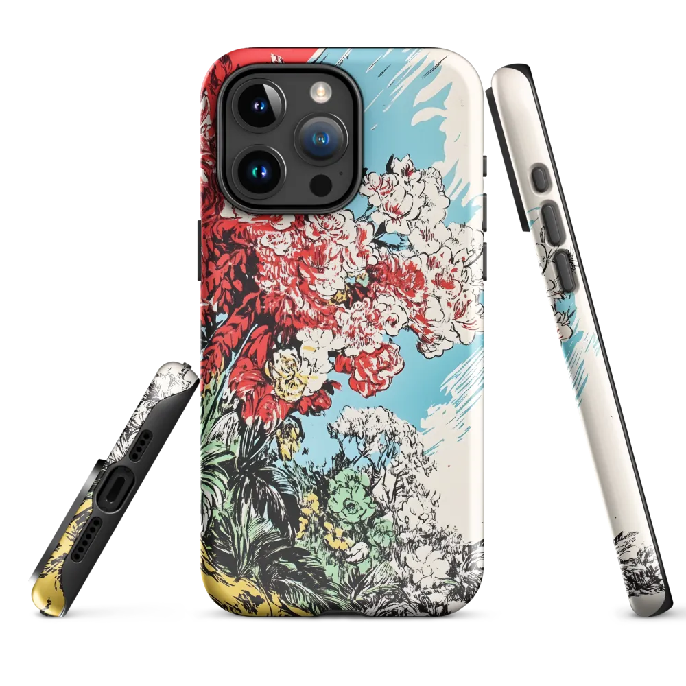 Floral Symphony in Bold Colors
