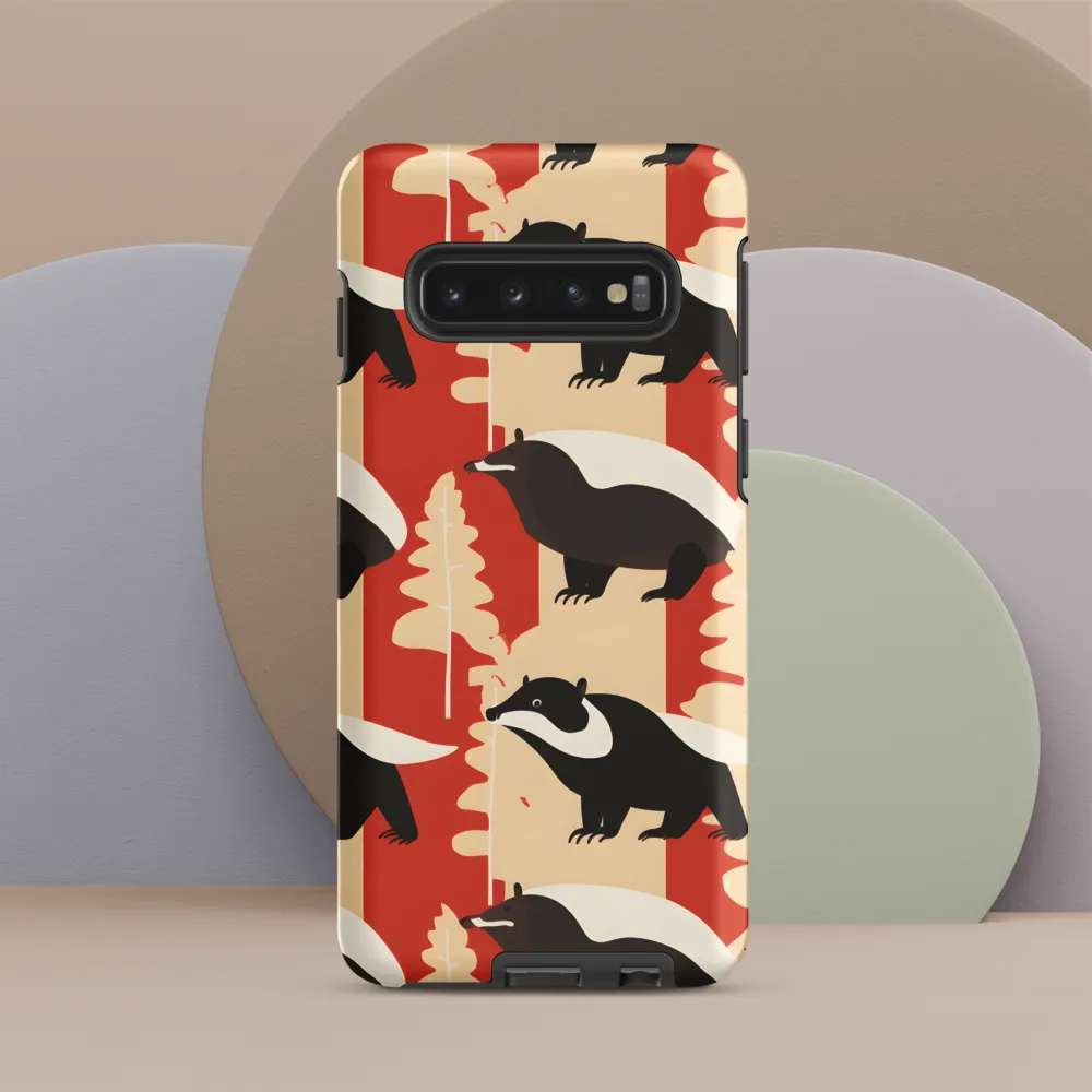Wildlife Pattern: The Badger Tale
