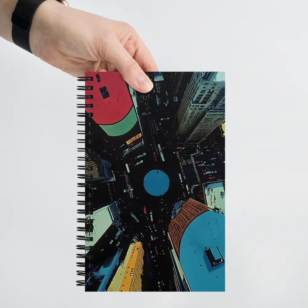 Vibrant Urban Symphony | Spiral Notebook