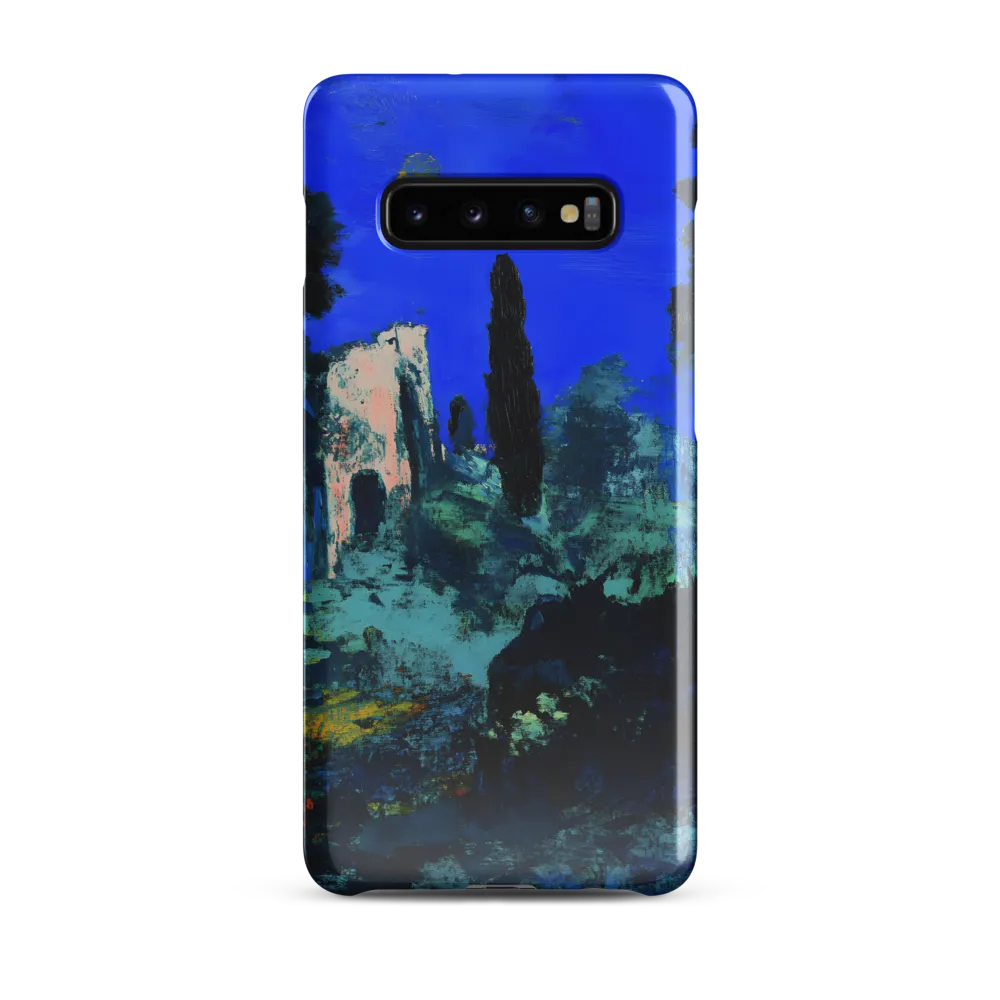 Moonlit Ruins: An Impression of Tranquility | Phone Case |  S10 Plus | Snap Case | Glossy