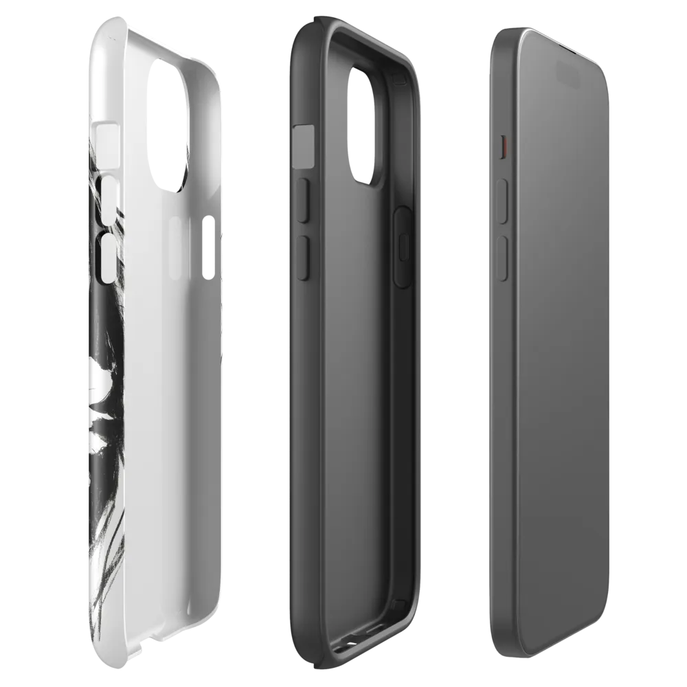 Serenity in Ink | Phone Case |  15 Plus | Tough Case | Glossy