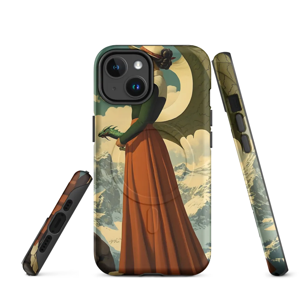 Mystic Harmony: The Dragon Keeper | Phone Case |  14 | MagSafe® Tough Case | Matte