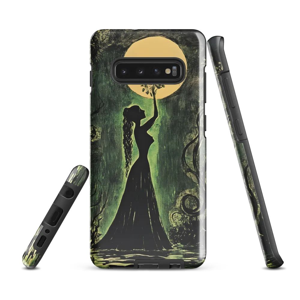 Moonlit Offering | Phone Case |  S10 Plus | Tough Case | Glossy