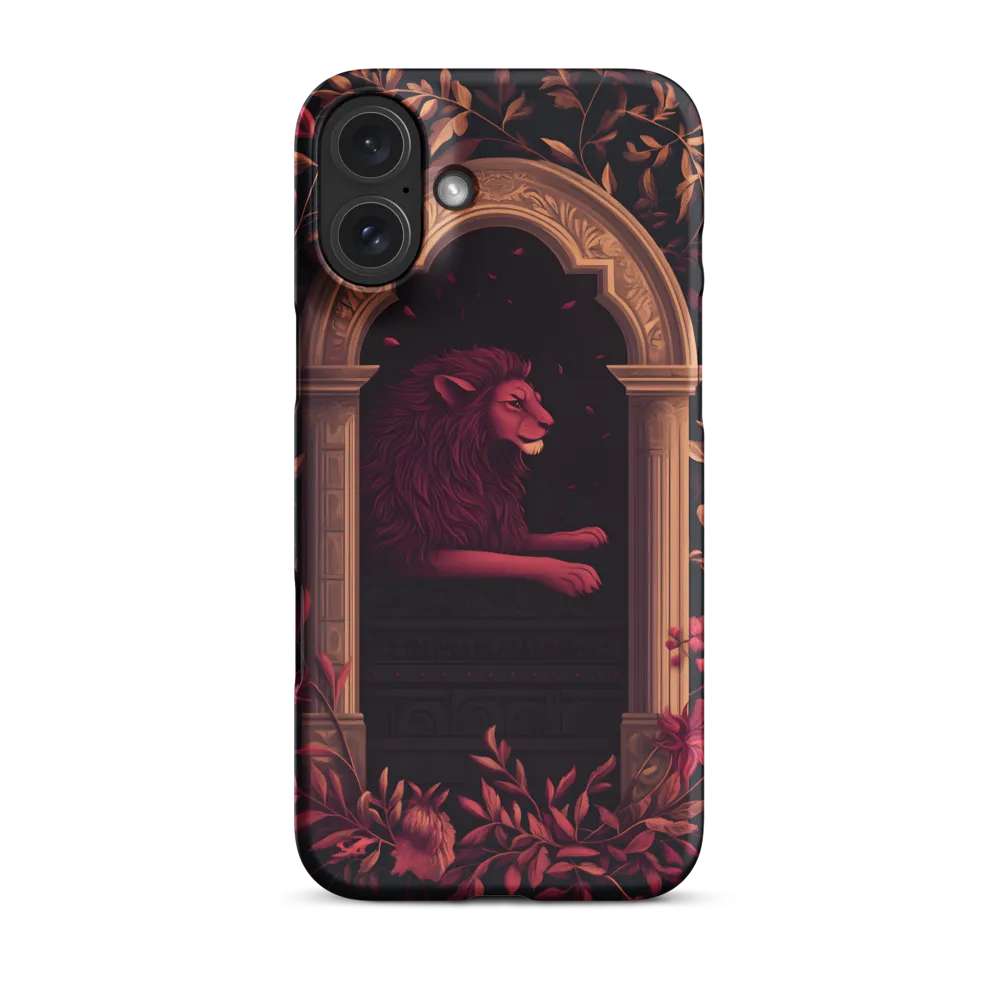 Regal Serenity: A Lion's Rest