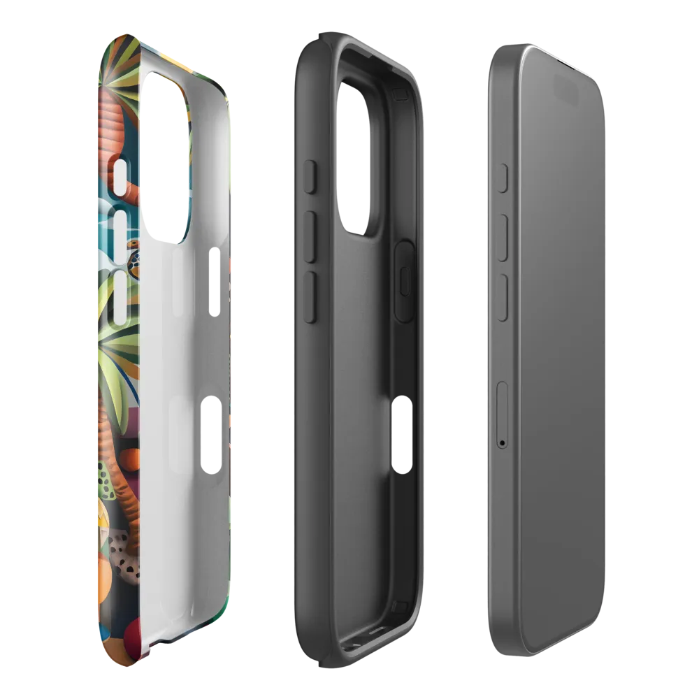 Whimsical Oasis | Phone Case |  16 Pro | Tough Case | Glossy