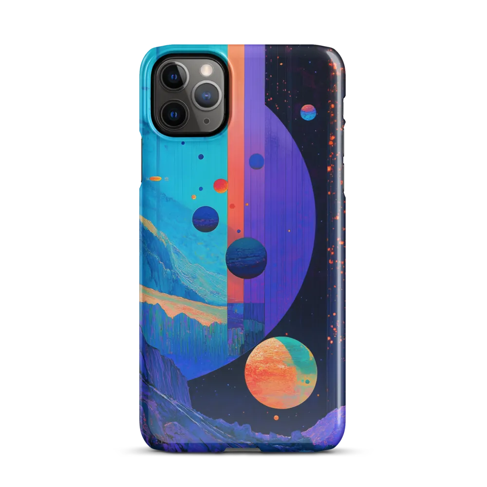 Celestial Harmony: A Surreal Exploration of Space | Phone Case |  11 Pro Max | Snap Case | Glossy