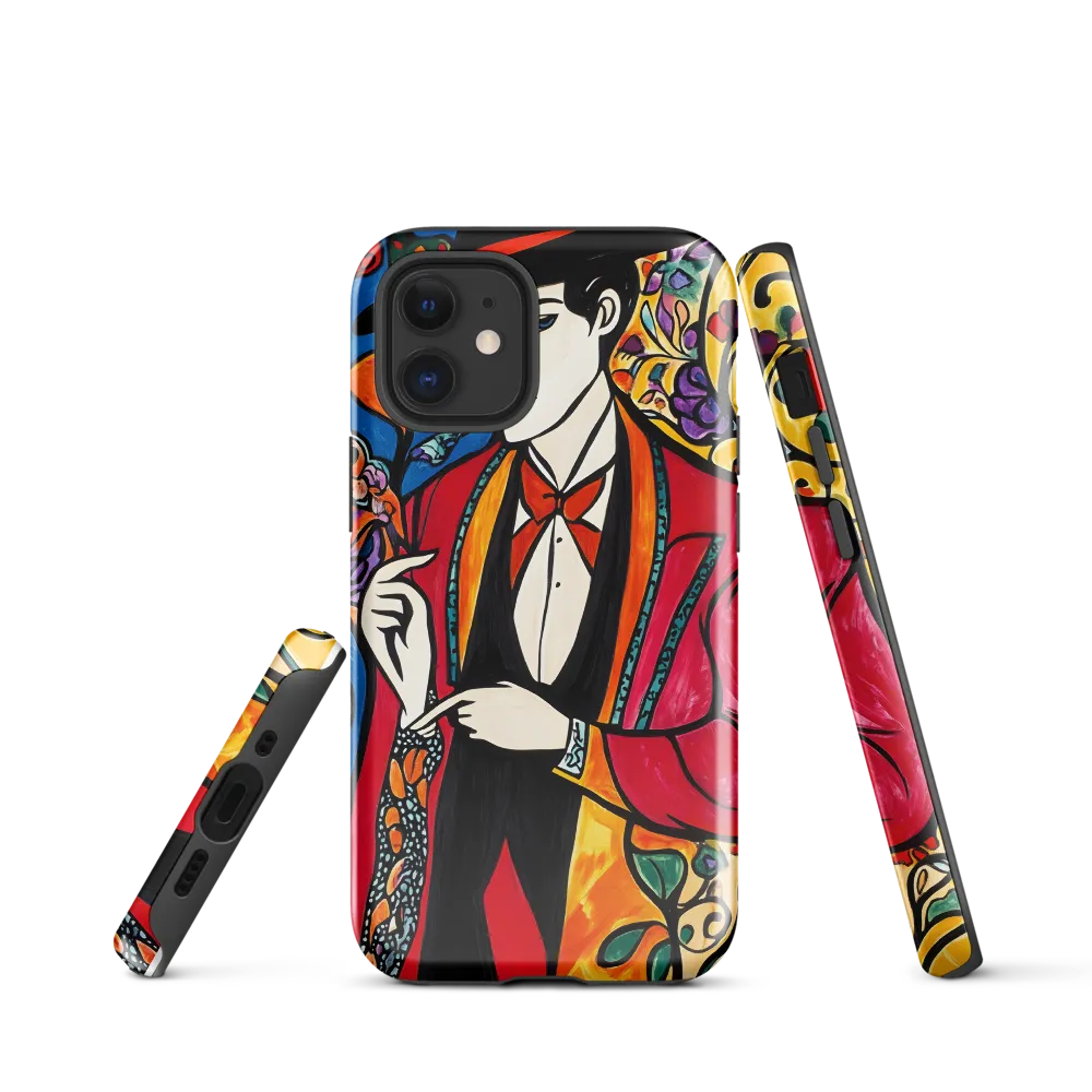 Elegance in Color | Phone Case |  12 mini | Tough Case | Glossy