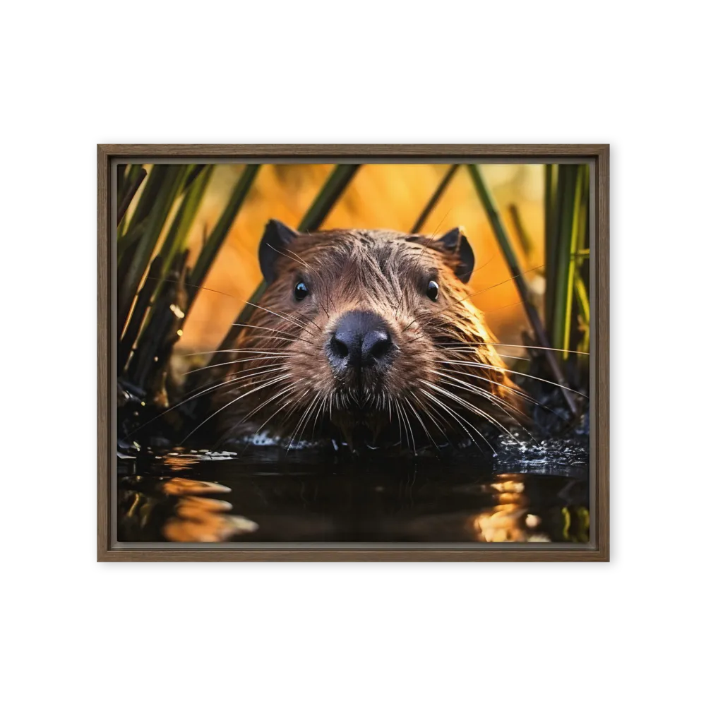 Beaver Serenity: A Natural Portrait