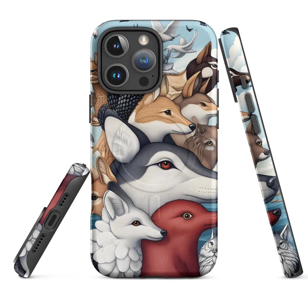 The Enchanted Animal Assembly | Phone Case |  16 Pro Max | MagSafe® Tough Case | Matte