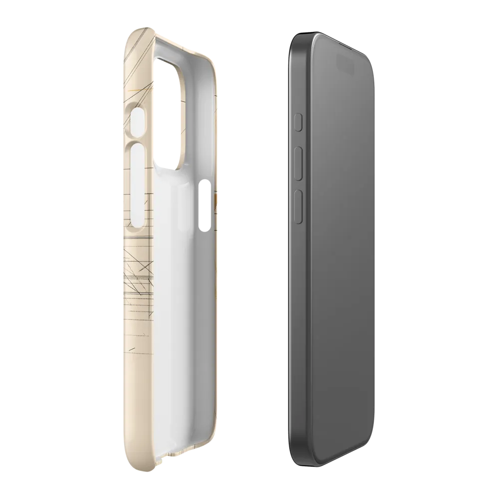 Abstract Profile: A Minimalist Exploration | Phone Case |  15 Pro | Snap Case | Glossy