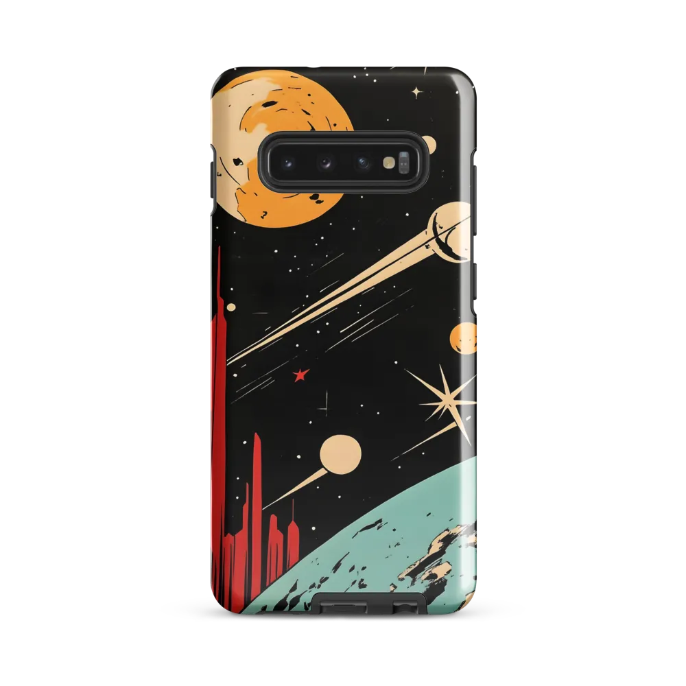 Cosmic Encounter | Phone Case |  S10 Plus | Tough Case | Glossy