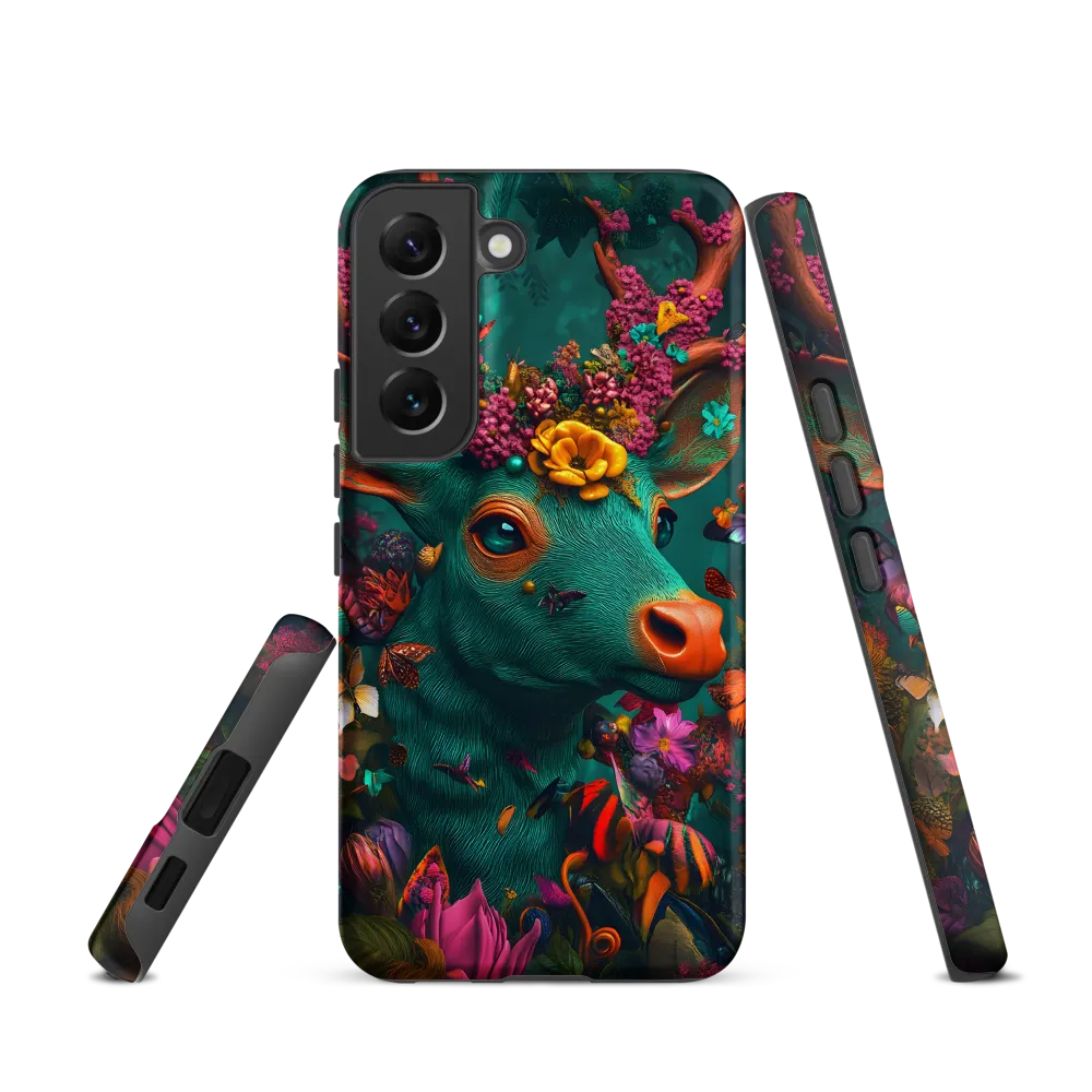 Whimsical Blossoms of the Enchanted Forest | Phone Case |  S22 | Tough Case | Matte