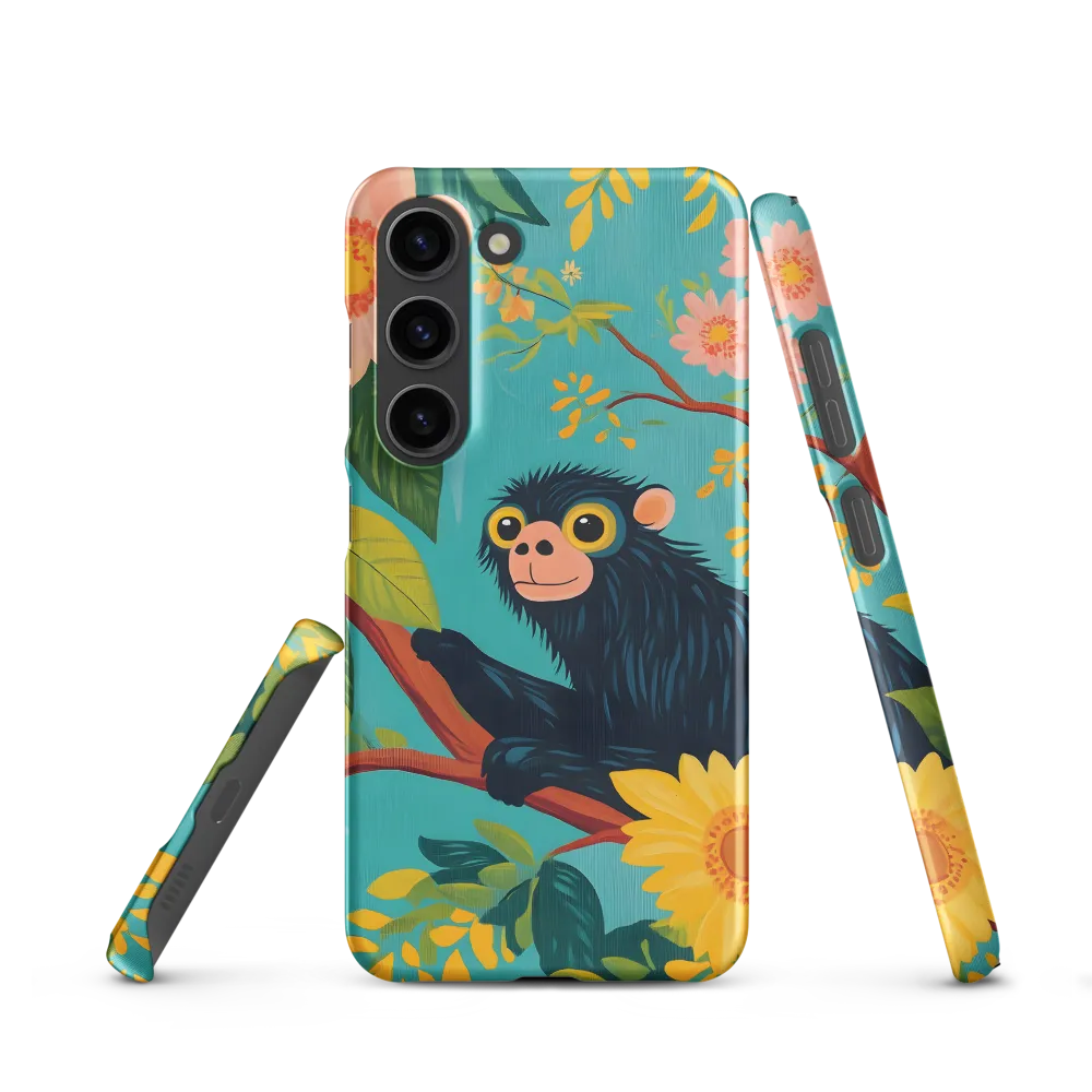 Joyful Encounter in a Floral Paradise