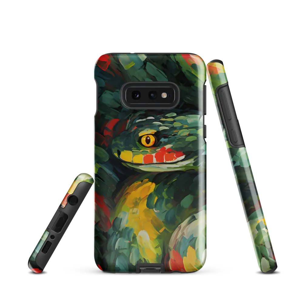 Enigmatic Coils | Phone Case |  S10e | Tough Case | Glossy