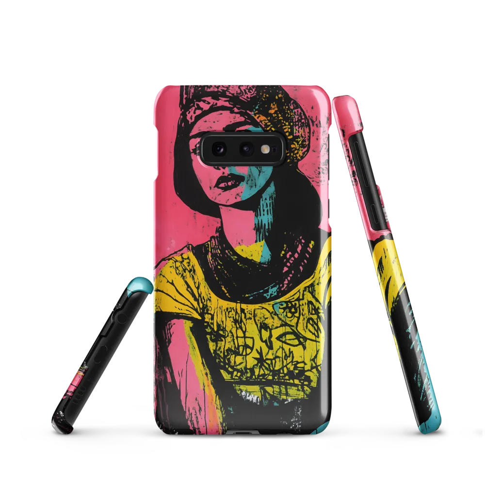 Urban Elegance: A Graffiti Portrait