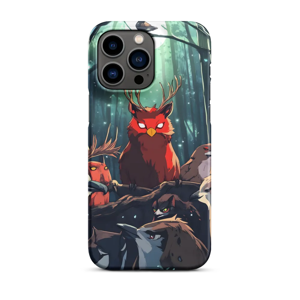 Gathering in the Moonlit Forest