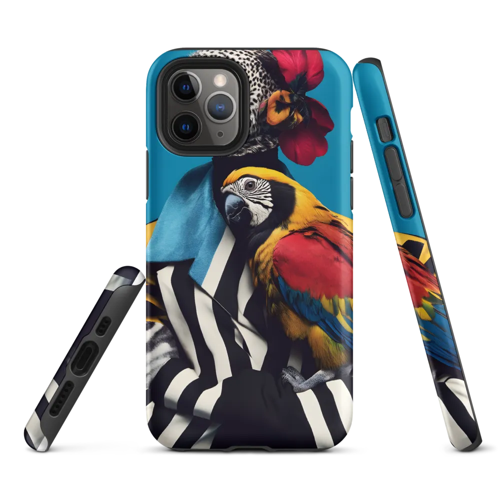 Vibrant Fusion of Flora and Fauna