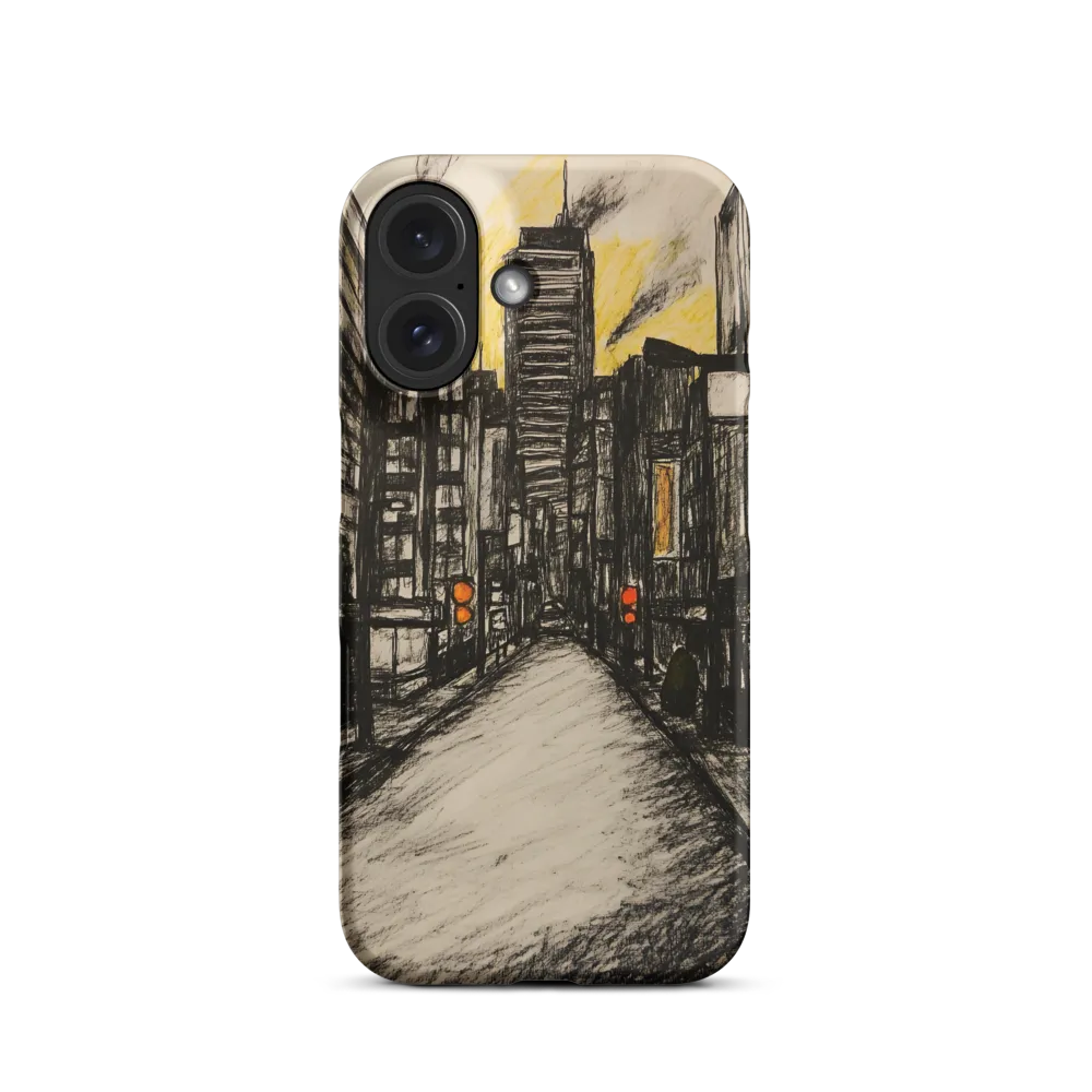 Cityscape of Solitude | Phone Case |  16 | Snap Case | Matte