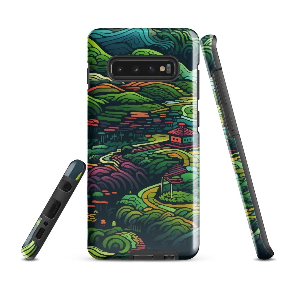 Harmonious Escapade | Phone Case |  S10 Plus | Tough Case | Glossy