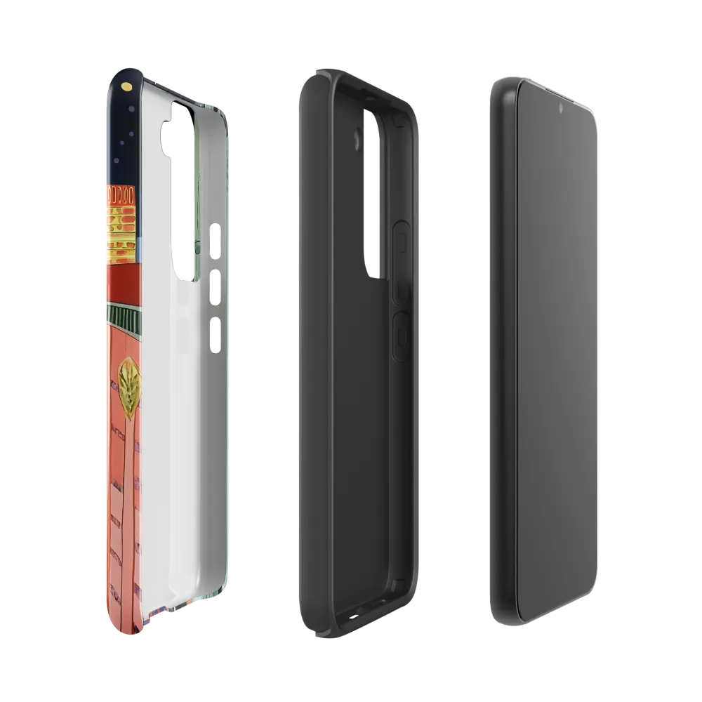 Urban Dreamscape: A Pop Art Night | Phone Case |  S22 | Tough Case | Glossy
