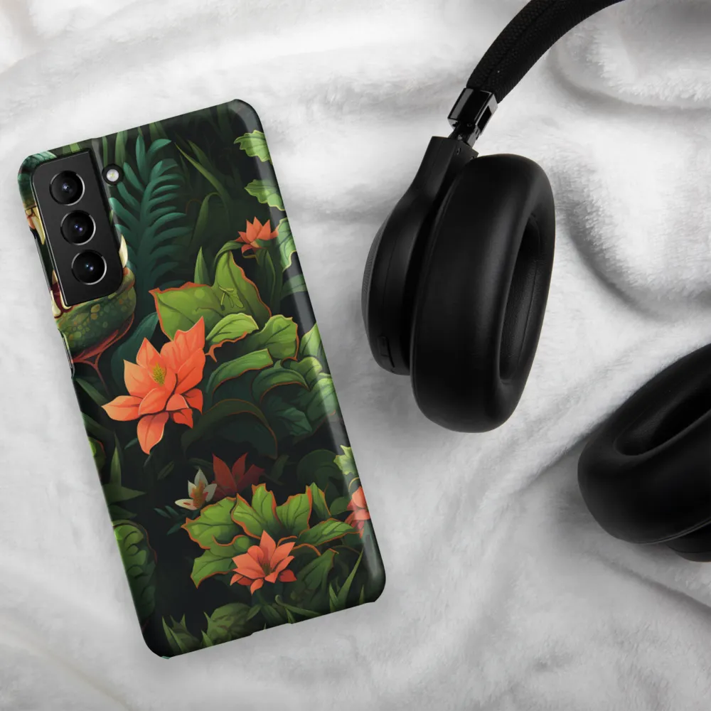 Into the Lush Unknown | Phone Case |  S21 Plus | Snap Case | Matte
