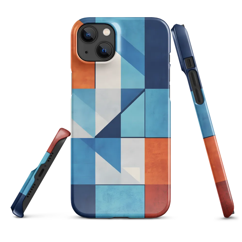 Geometric Harmony in Color | Phone Case |  14 Plus | Snap Case | Glossy