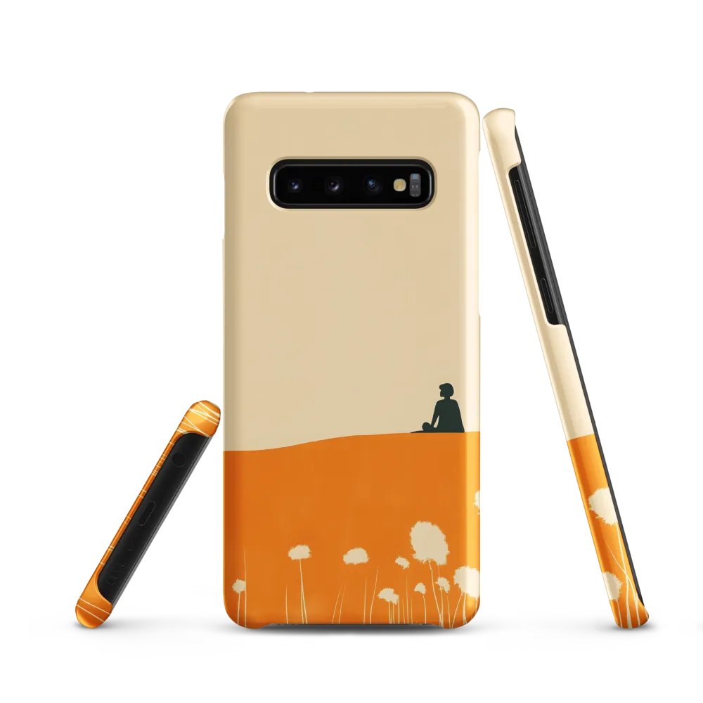 Quiet Contemplation | Phone Case |  S10 | Snap Case | Matte