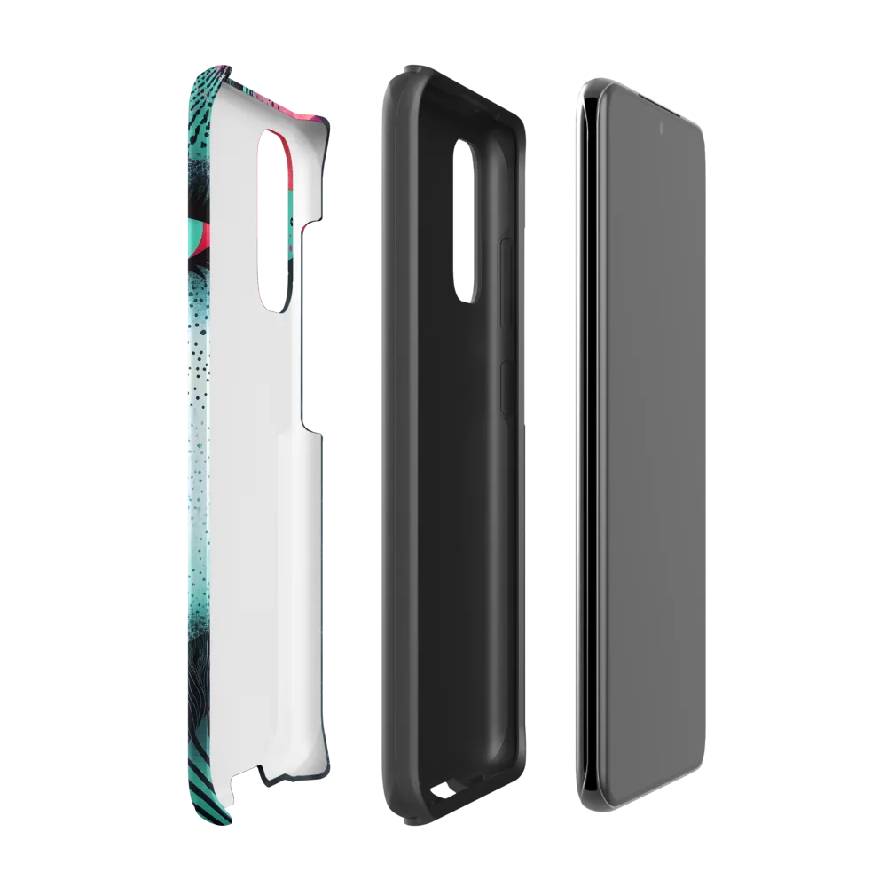 Mystical Beauty in Blue and Pink | Phone Case |  S20 | Tough Case | Matte