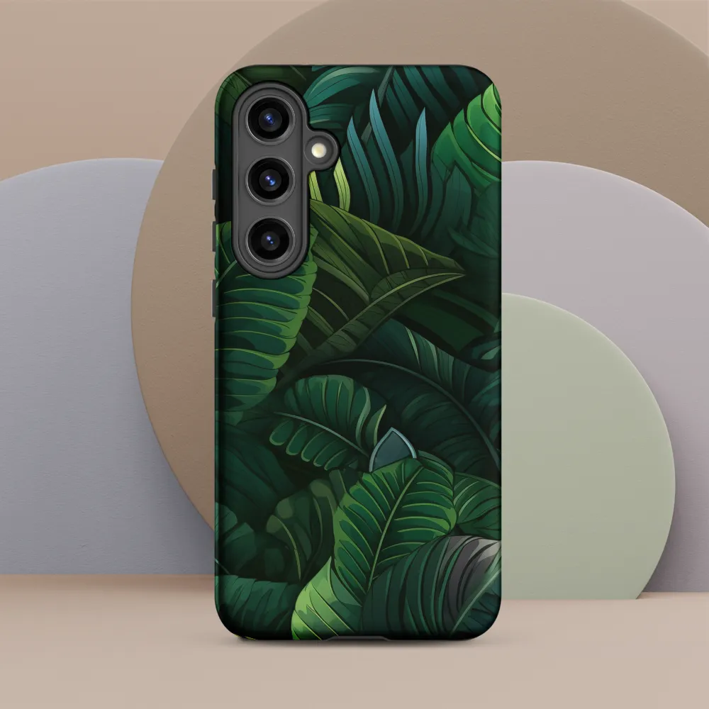 Lush Canopy: A Tropical Foliage Study